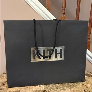 KITH Large Black Shopping Bag